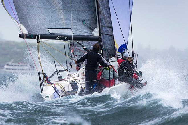 Easy Tiger III going for the kill - 2017 Sydney Harbour Regatta ©  Andrea Francolini / MHYC http://www.afrancolini.com/